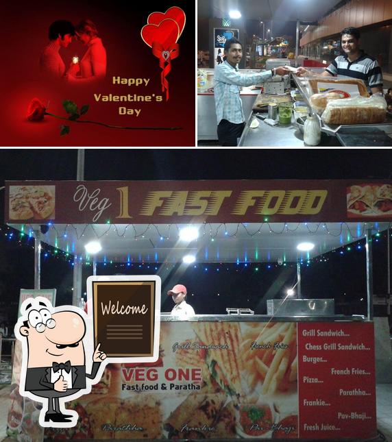 See this pic of Veg One Fastfood