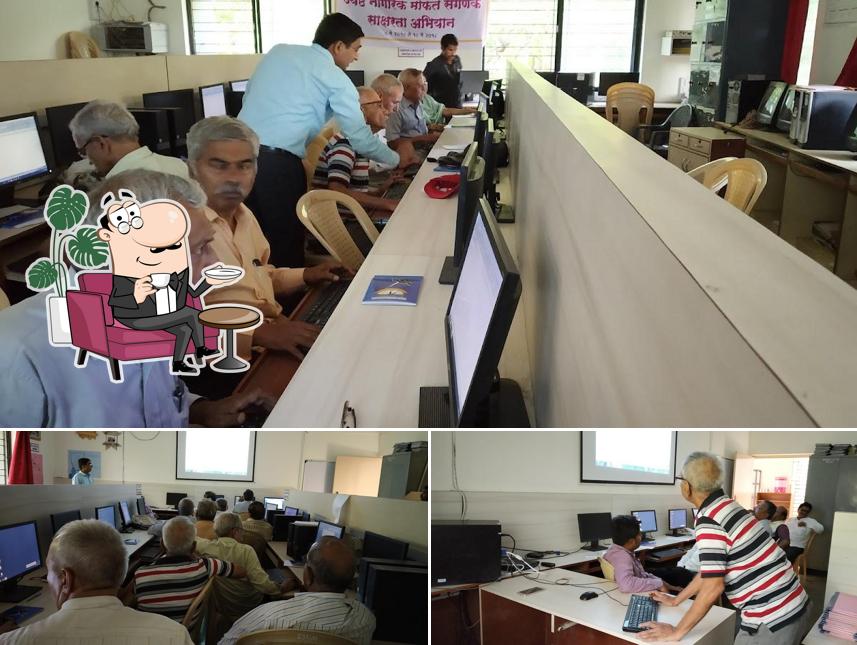 The interior of Vijaya Food Mall