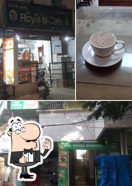See this picture of Royal cafe