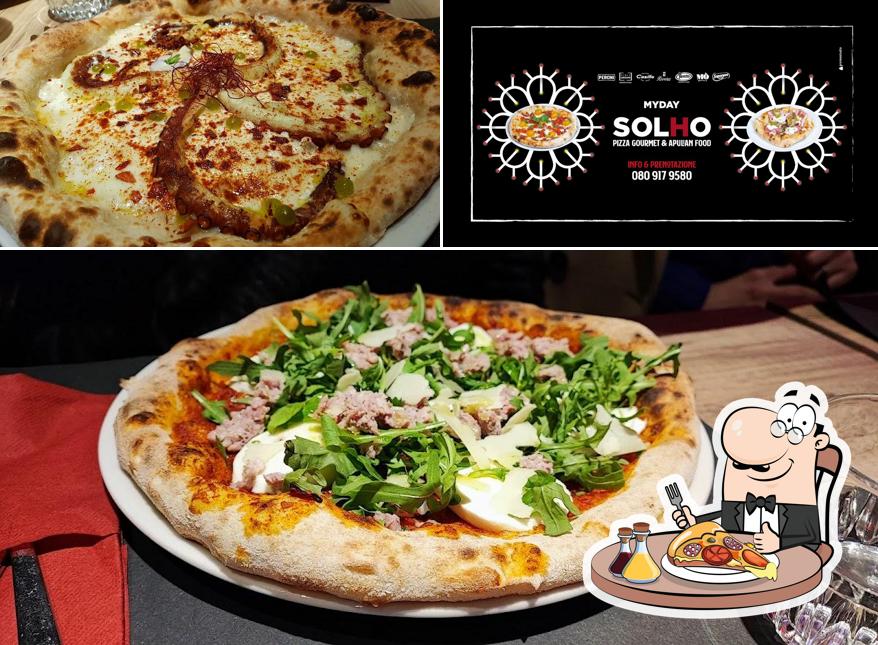 Scegli tra le svariate varianti di pizza