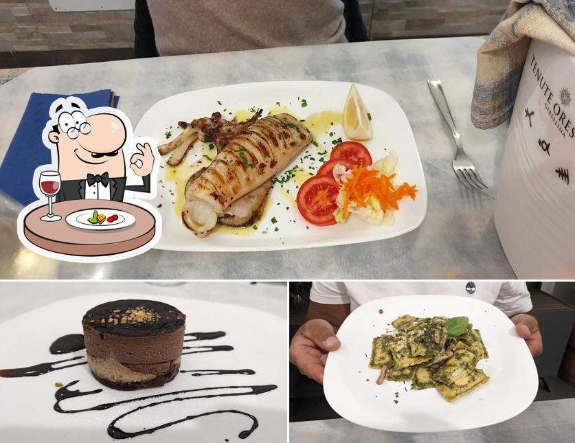 Platti al Trattoria Casa Mia