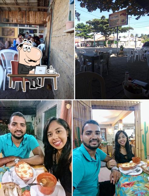 O interior do Casa de Taipa