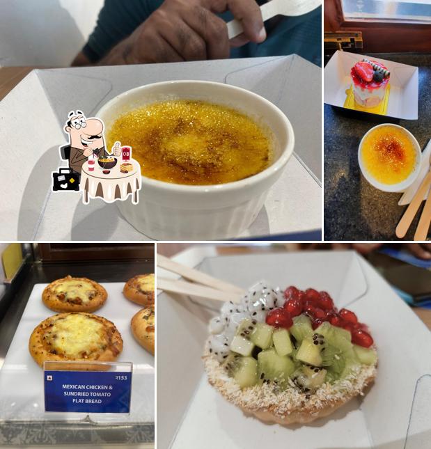 Food at UNIBIC French Loaf Bakery and Cafe Cake Shop in White Town Puducherry