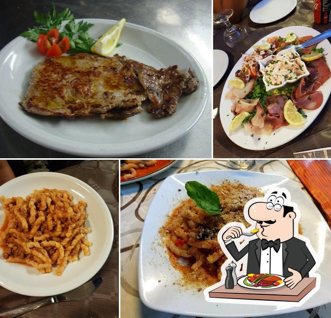 Platti al Trattoria Pizzeria La Vetta