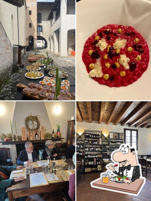 Tra le varie cose da Osteria Ai Battuti si possono trovare la cibo e interni