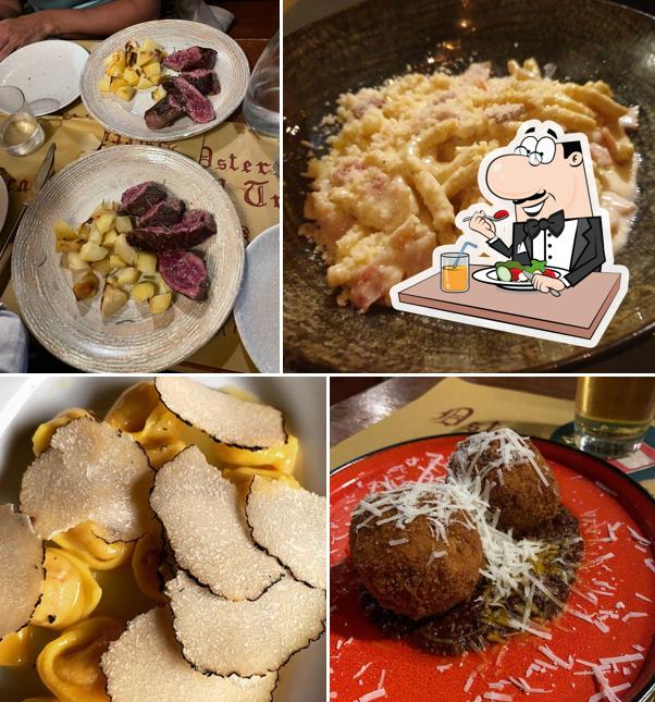 Cibo al Osteria "I Tri Scalên"