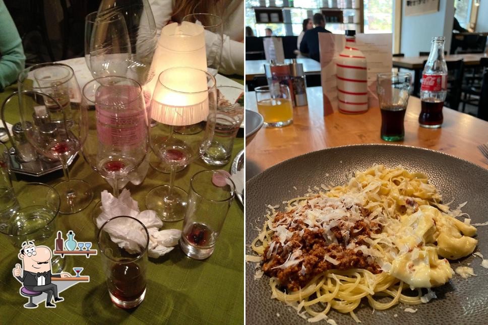 Gli interni di Mini restavracija Rajh