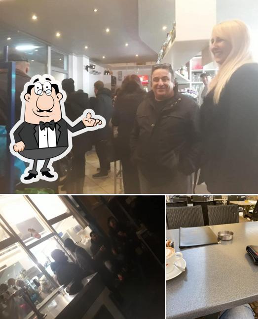 Gli interni di Bar filò