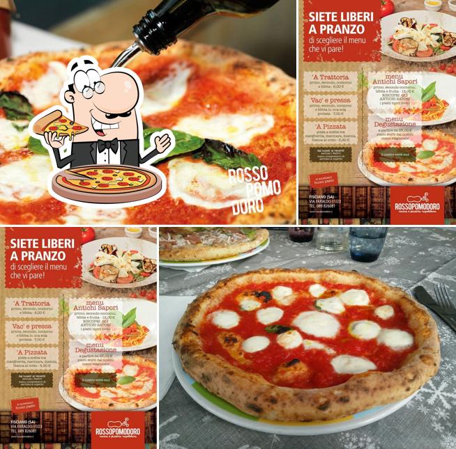 Scegli una pizza a Rossopomodoro