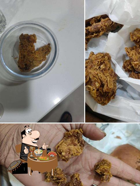 Food at Chkn N Burger