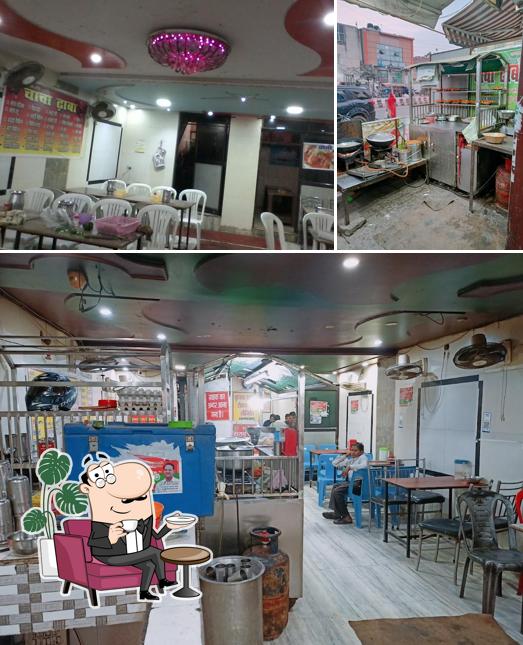 The interior of Haji JiChacha Dhaba