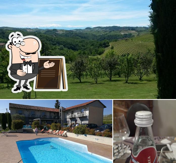 Questa è la immagine che mostra la esterno e birra di Locanda Aria Di Langa