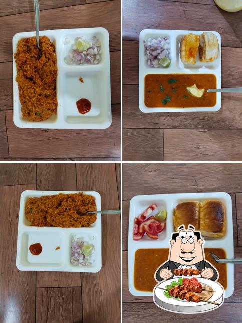 Food at Shree Mahaveer PavBhaji