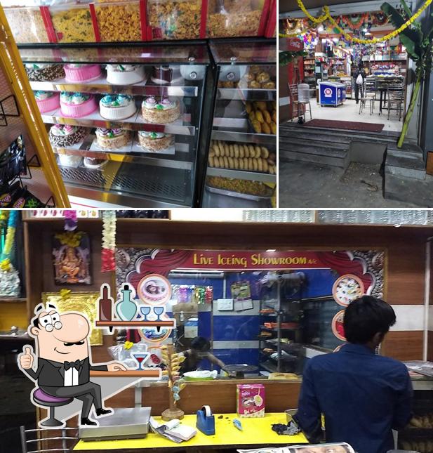 The interior of Sri Lakshmi Venkateswara Sweets and Bakery