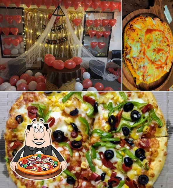 Try out pizza at The Crazy Kitchen