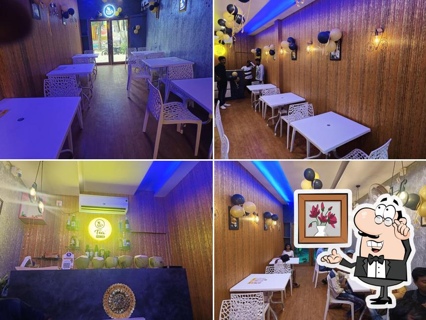 The interior of TeaMax Café