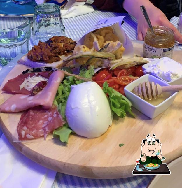Cibo al Trattoria Caprese