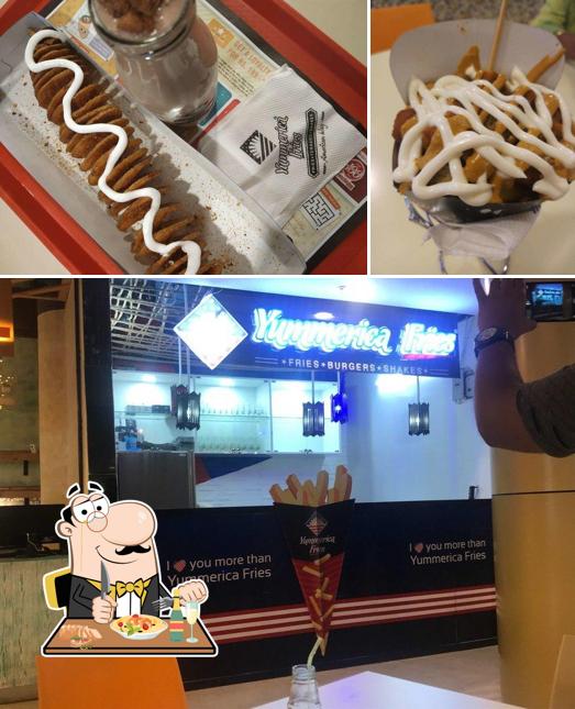 The picture of Yummerica Fries’s food and interior