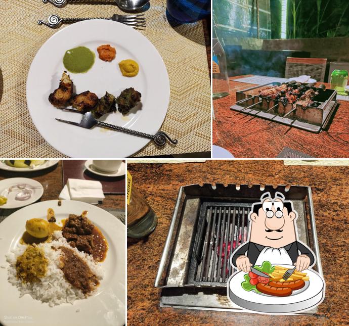 Food at Barbeque Bay Restaurant