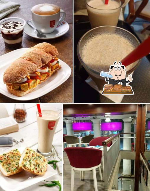 Have a sandwich at Cafe Coffee Day