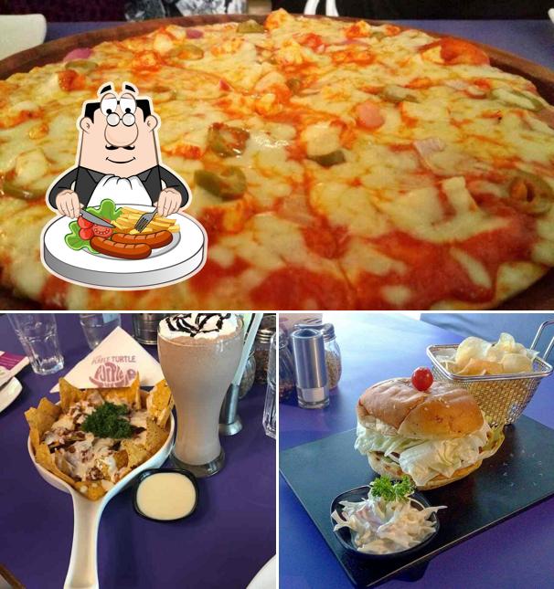 Food at Cafe Purple Turtle