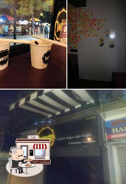 The exterior of Whatta Waffle!