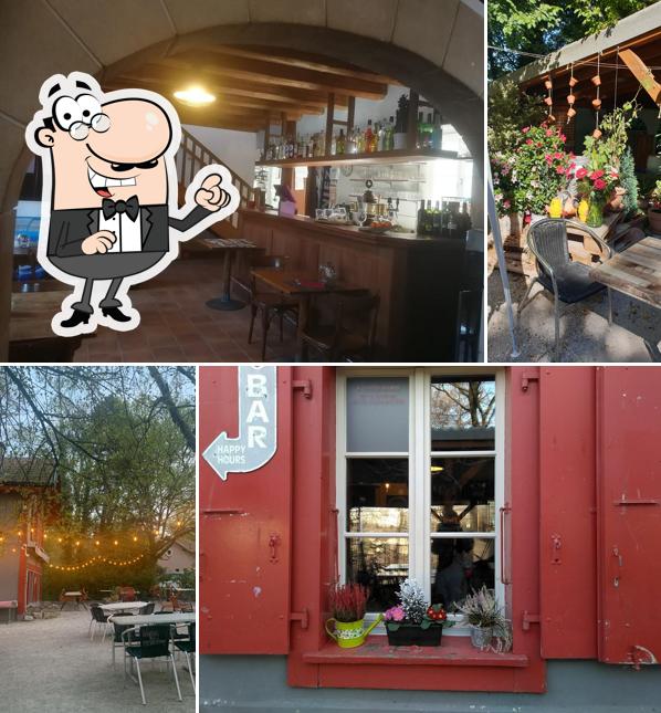 Dai un'occhiata agli interni di Café de la Tour