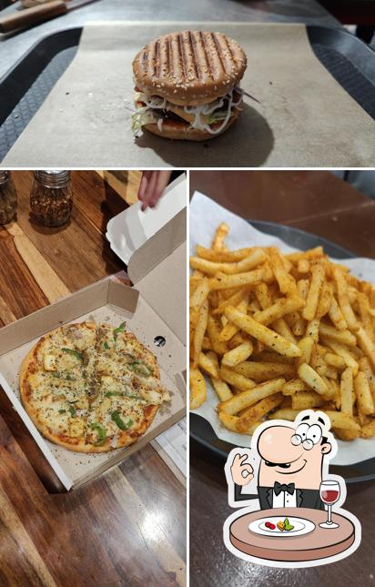 Food at tc's rooftop cafe