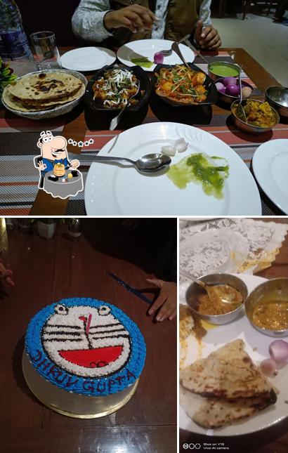 Food at Chefs Restaurant