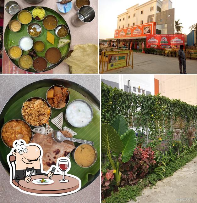 The picture of PS4 Veg Restaurant’s food and exterior