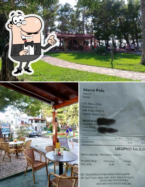 Gli esterni di Marco Polo, bistro, fast food