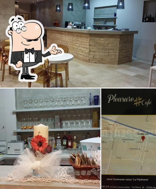 Gli interni di Pleasure#cafè