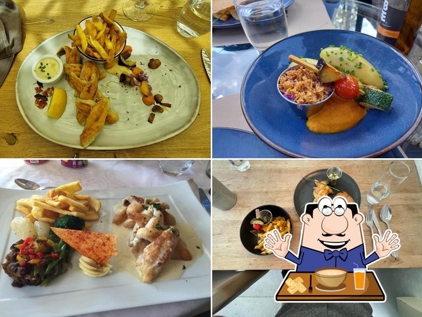 Platti al Restaurant Bellevue le Rocheray