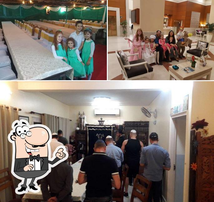 The interior of Chabad - South Delhi