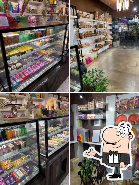 The interior of Eiffiel's bakery