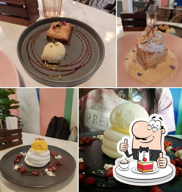Flamingo Globally Inspired Food provides a range of desserts