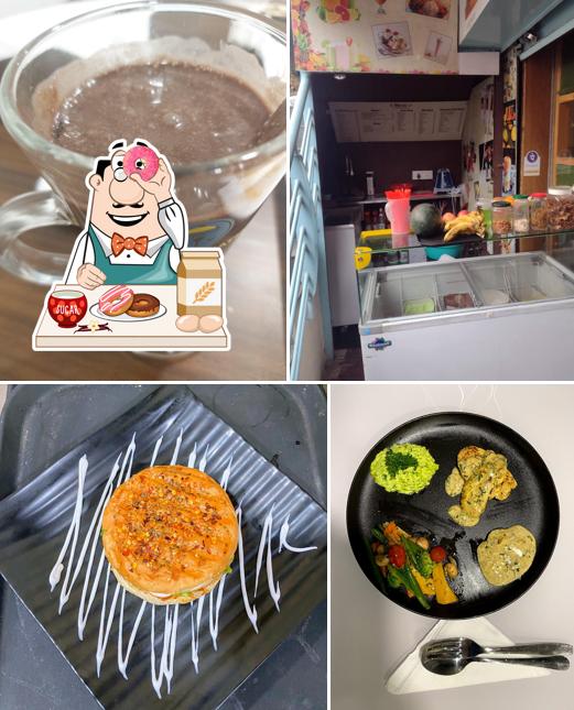Maddy's Cafe (Frost & Feather) serves a selection of sweet dishes