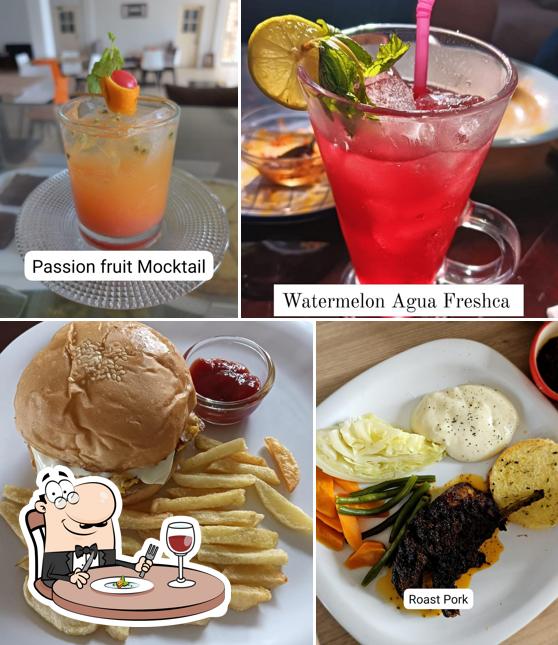 Food at Koiki's Everything Cafe