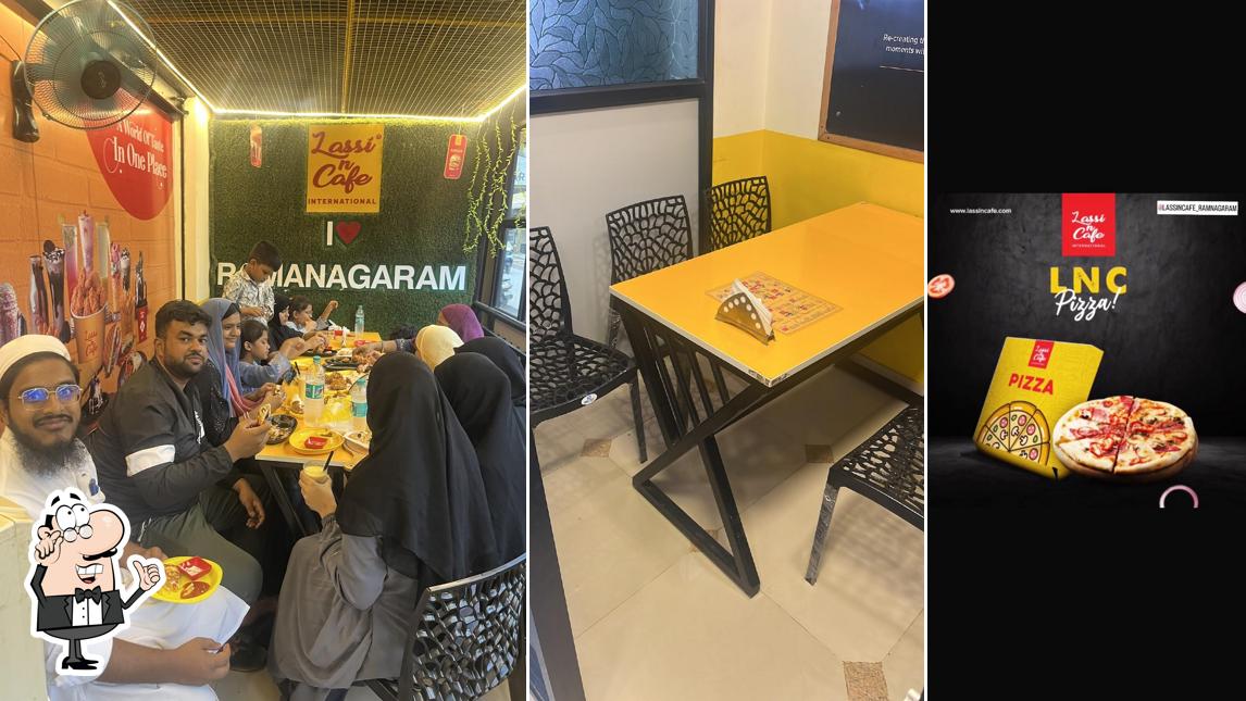 Check out how Lassi N Cafe Ramanagaram looks inside