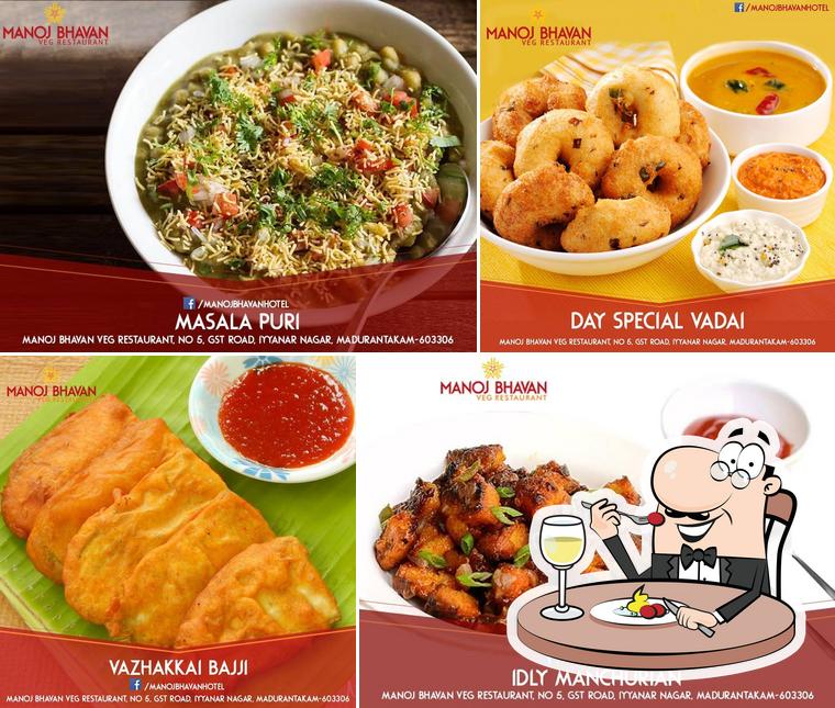 Meals at Manoj Bhavan Mamandur