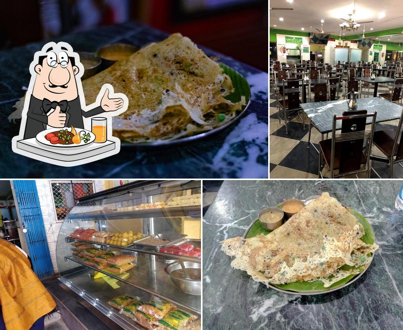 Food at Meenakshi Bhavan- Pure vegetarian restaurant