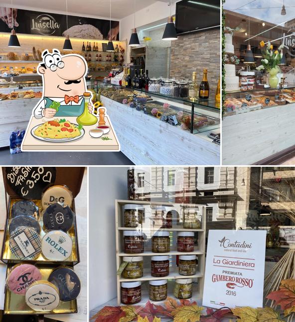 Platti al Panetteria Pasticceria Luisella