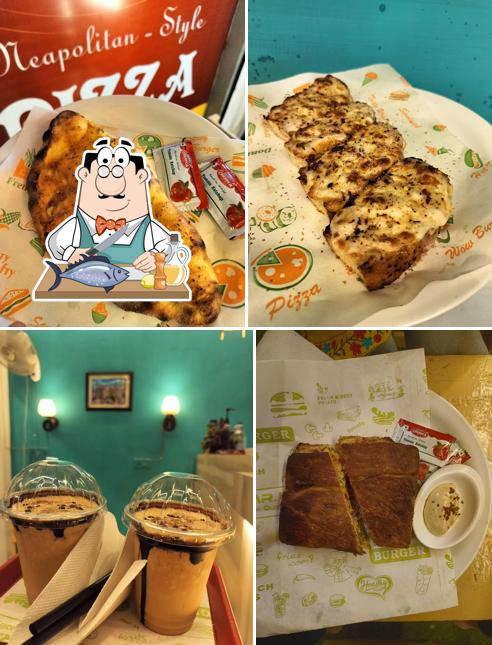 Grilled salmon at Pizza Park - The Story Over Sourdough