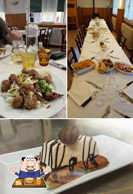 Platti al Trattoria al Sorriso