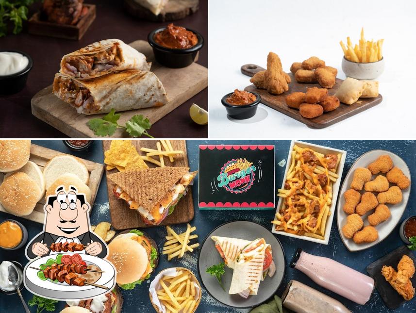 Meals at Burger Monk
