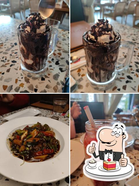 Cafe Delhi Heights offers a number of sweet dishes