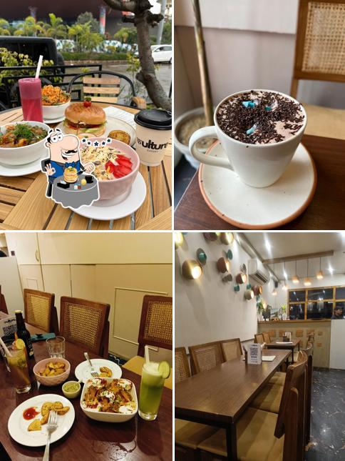 This is the picture showing food and interior at Culture Eatery