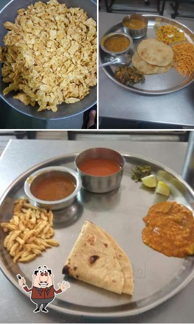 Meals at Himmat Jain Bhojanshala