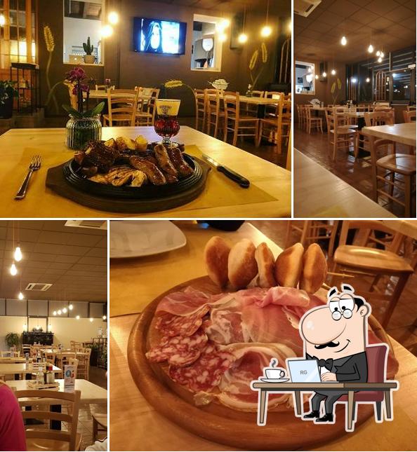 Dai un'occhiata agli interni di Il Cortile Sas -Ristorante-Pizzeria-Pub