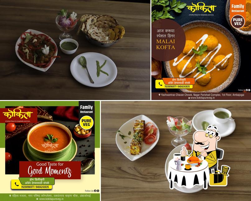 Food at Kokita Veg Restaurant